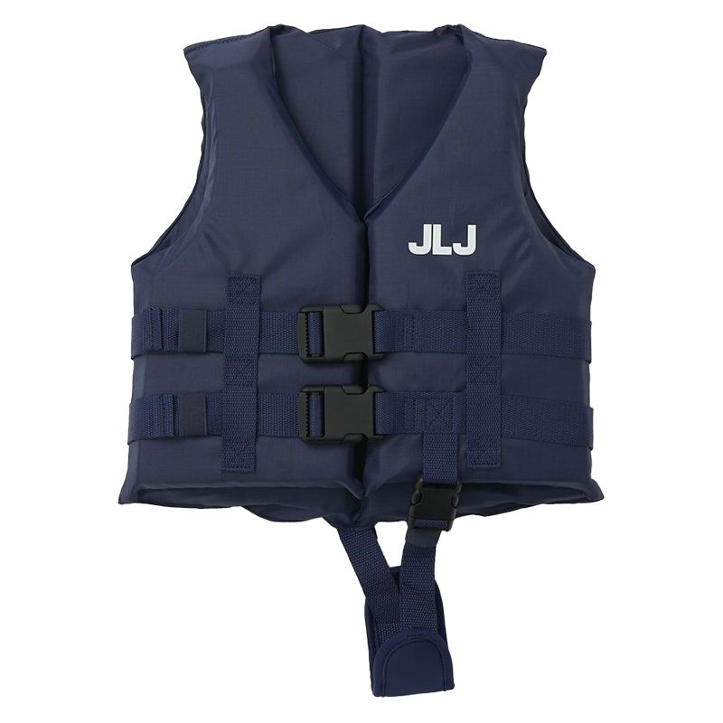STAR OF LIFE×JLJ キッズ ライフジャケット レジャー用 124488 こども用 フローティングベスト マリンレジャー フィッシング ネイビーM