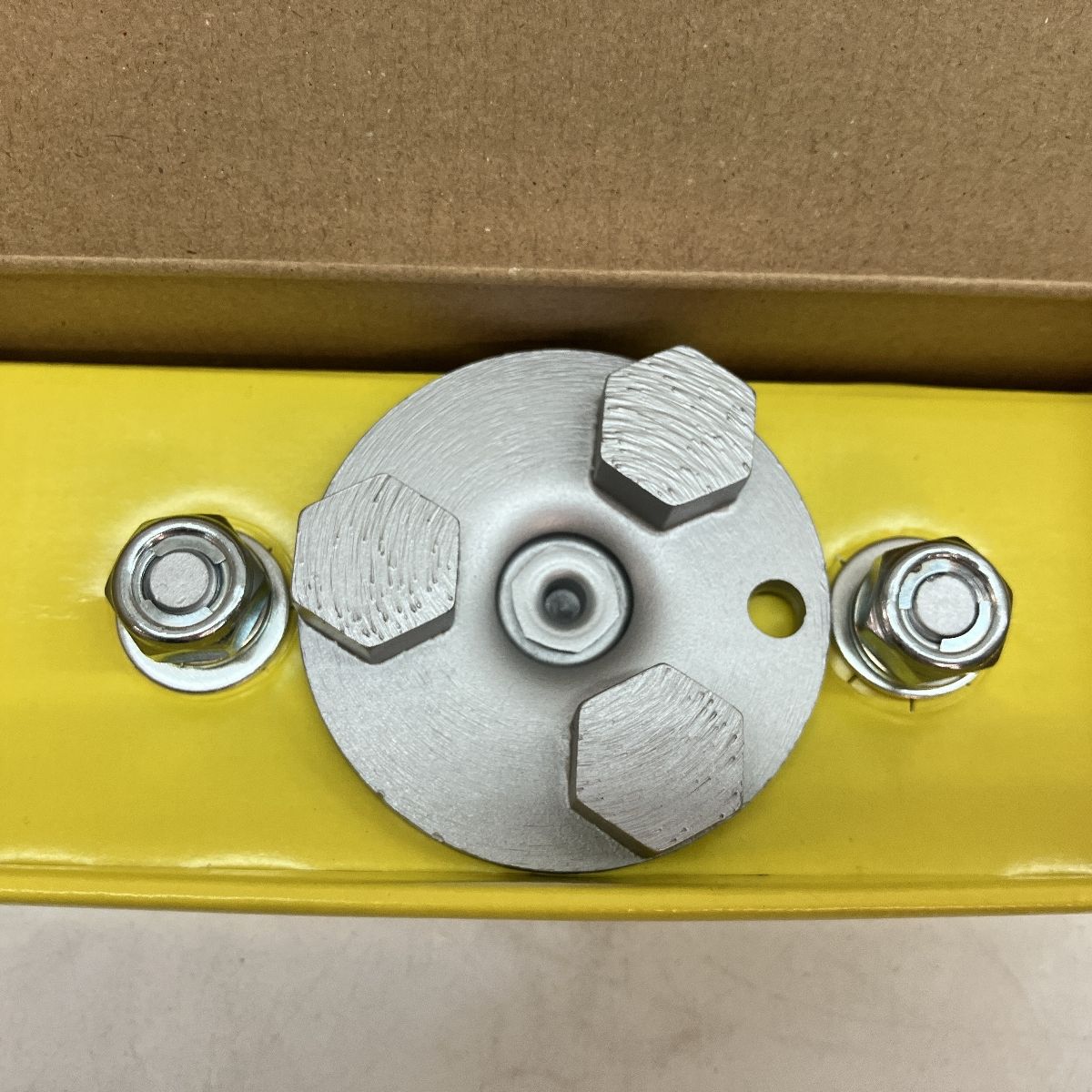 LINAX ダイヤカッター 床研削機用 カッター シルバー 数量3個入 LINAX ダイヤカッター 床研削機用 カッター シルバー 数量3個入