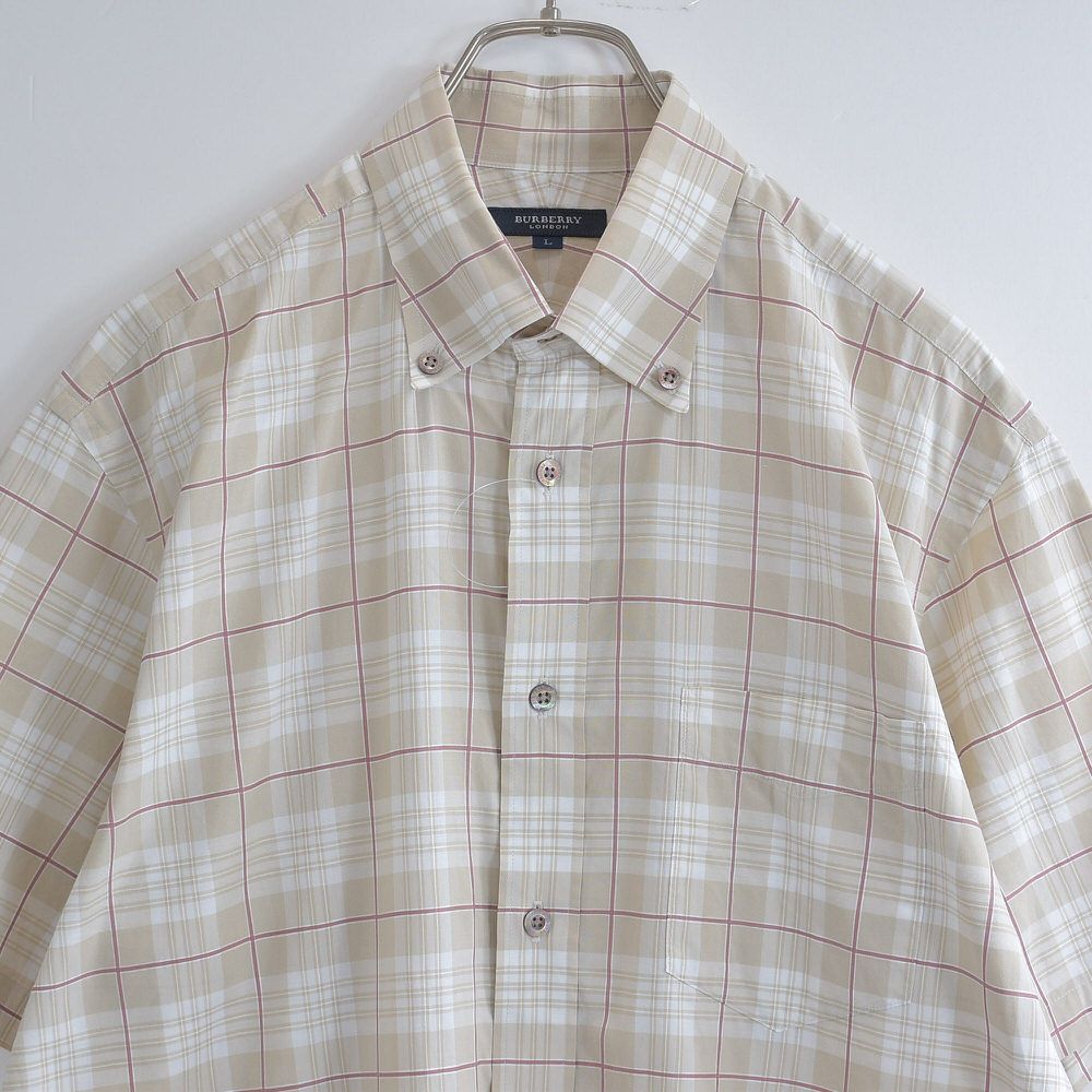 BURBERRYLONDON バーバリーロンドン ノバチェック シャツ L バーバリー