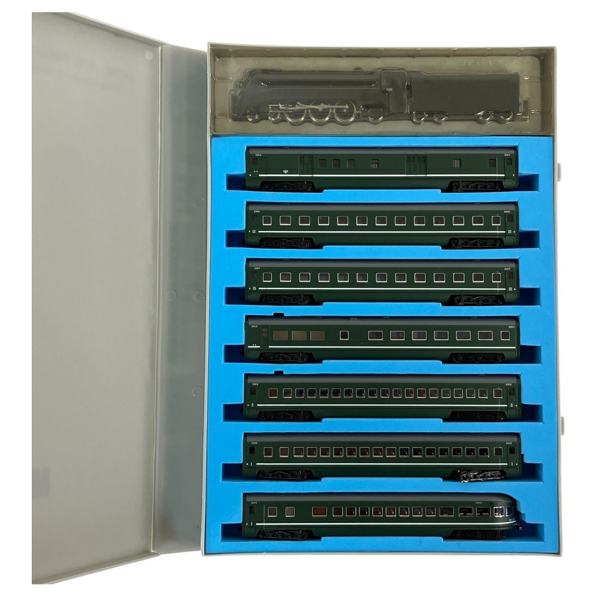 良好 マイクロエース A-8404 満鉄パシナ12燈火管制改造・あじあ