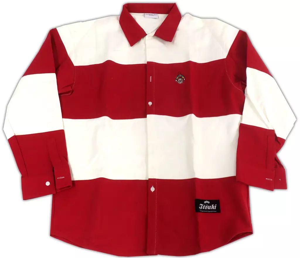 ポロシャツ・ワークシャツ 割引 中野五月 イラストA Open rugby shirt