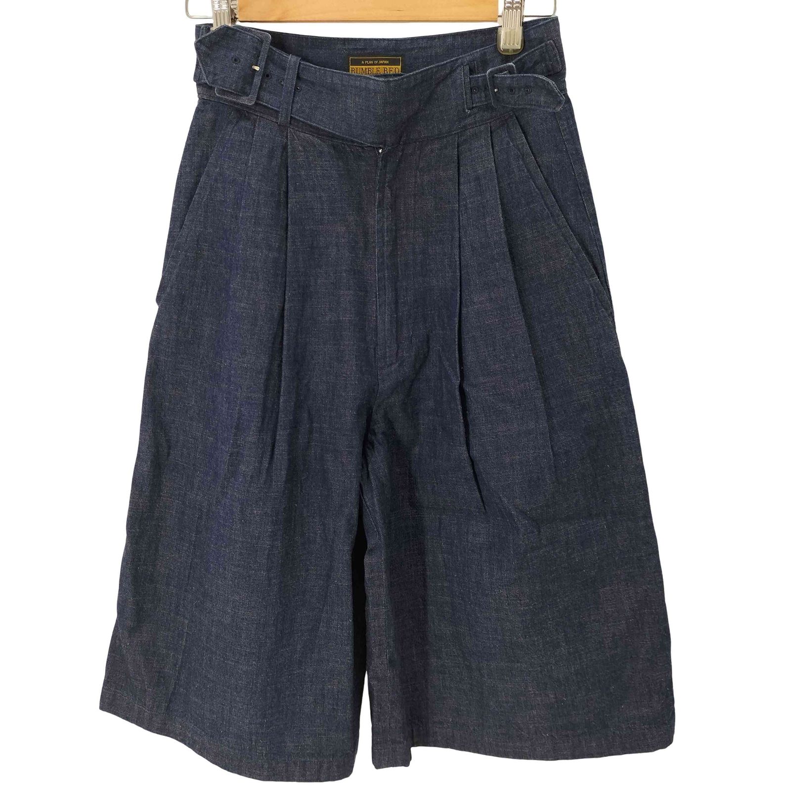 ランブルレッド RUMBLE RED GURKHA SHORT PANTS グルカデニムショーツ レディース JPN：S 