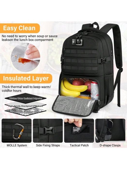 季節 バッグ メンズ バックパック 17.3インチのラップトップ対応 充電ポート付き 防水 ビジネスリュック メンズ ランチバッグ付き 通勤 通学 旅行 キャンプにも最適 デザイン バックパック ギフト 当店の新品大セール！