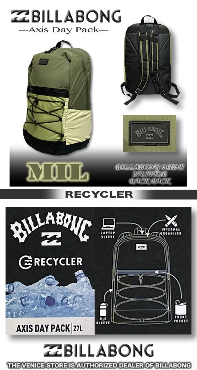 ビラボン BILLABONG リュック サーフブランド BILLABONG