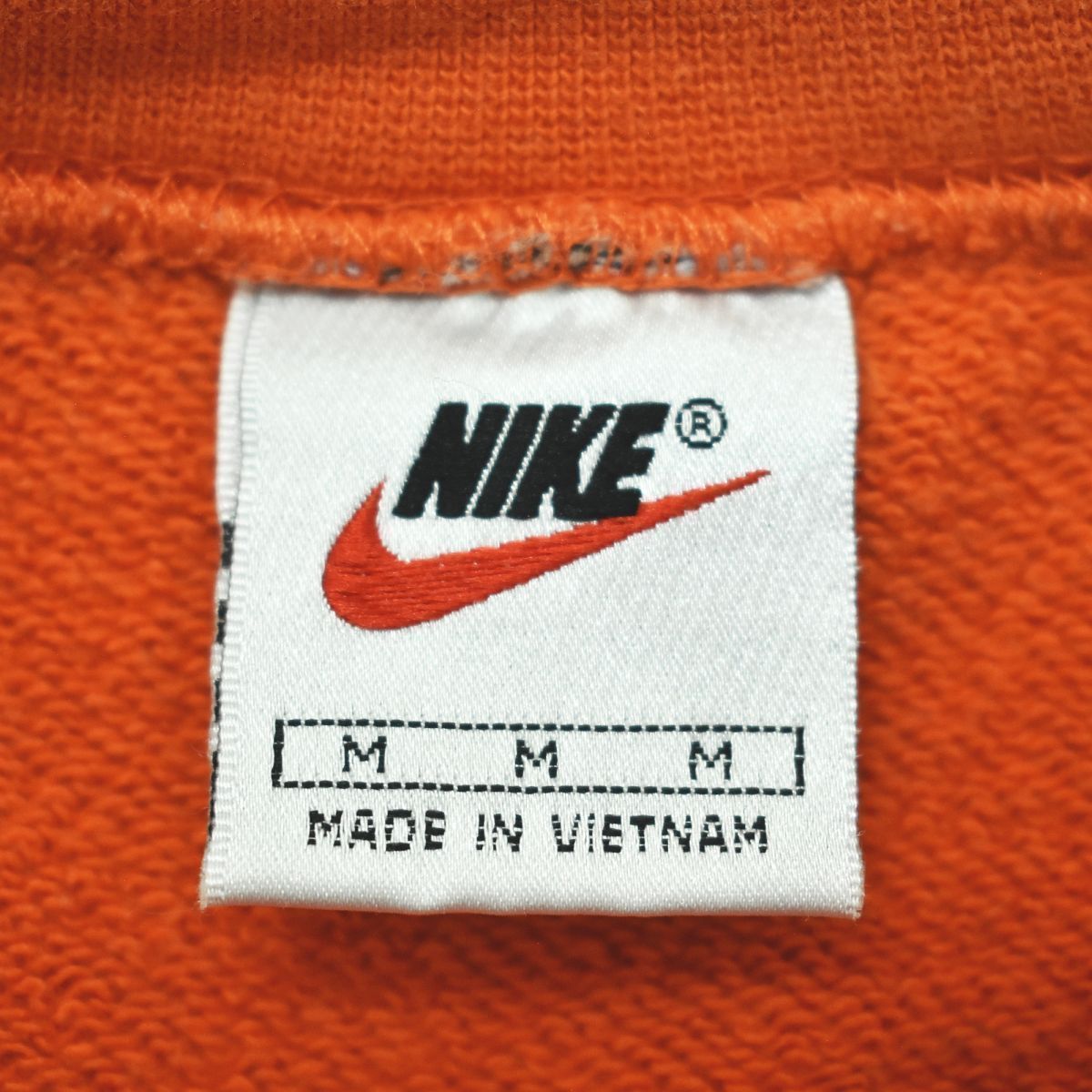 【美品】NIKE　ナイキ　刺繍ロゴ　ビックロゴ　90s　銀タグ　ヴィンテージ 美品】 90s ヴィンテージ 銀タグ ナイキ NIKE スウェット