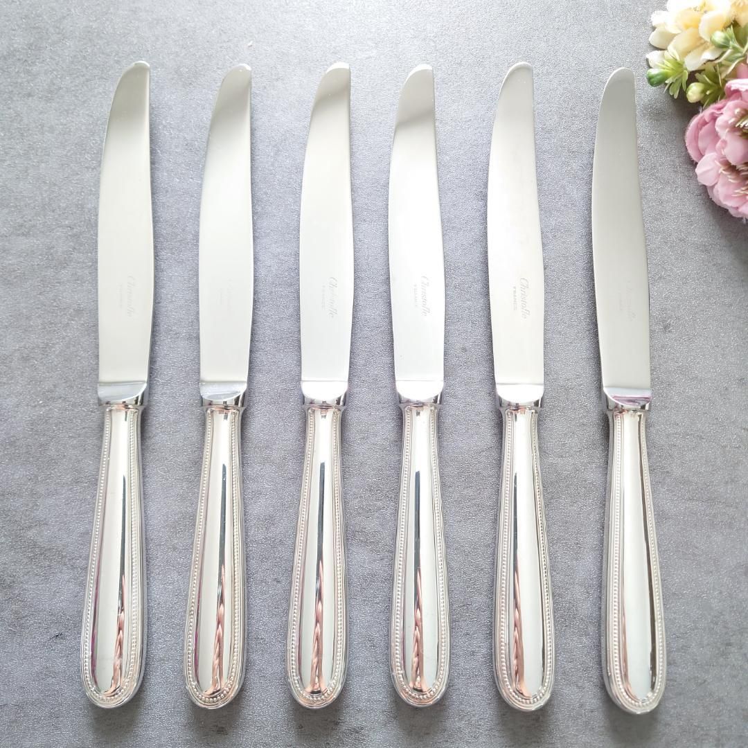 クリストフル パール テーブルナイフ 6点