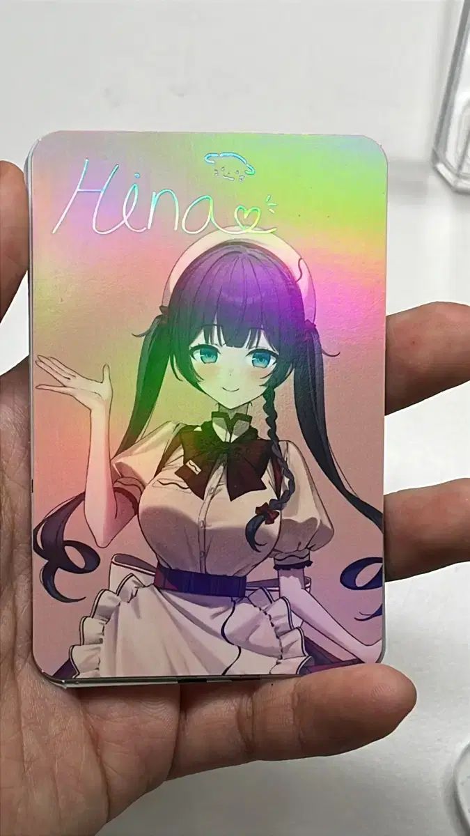 しらゆき 氷川 日菜 クックダス サイン入りトレカ サイン入りフォートカード