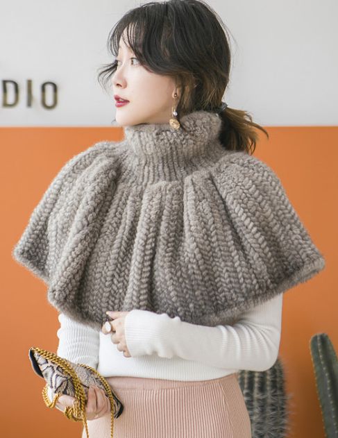 ミニスカート２WAY 毛皮