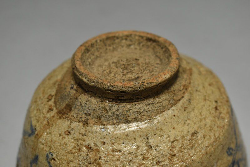 馬図茶碗 江戸時代