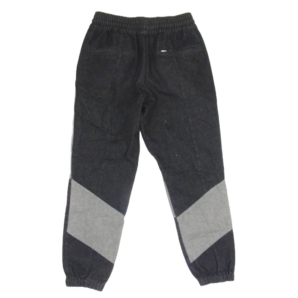 ［新品未使用】サプール　デニム　トラックパンツ ブラック A0021-177 SAPEUR サプール A0021-177 DENIM TRACK PANTS デニムトラック