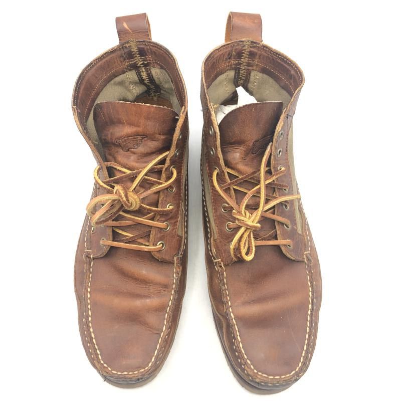 RED WING Wabasha BOOTS 12E ブラウン×カーキ レッドウィング 17