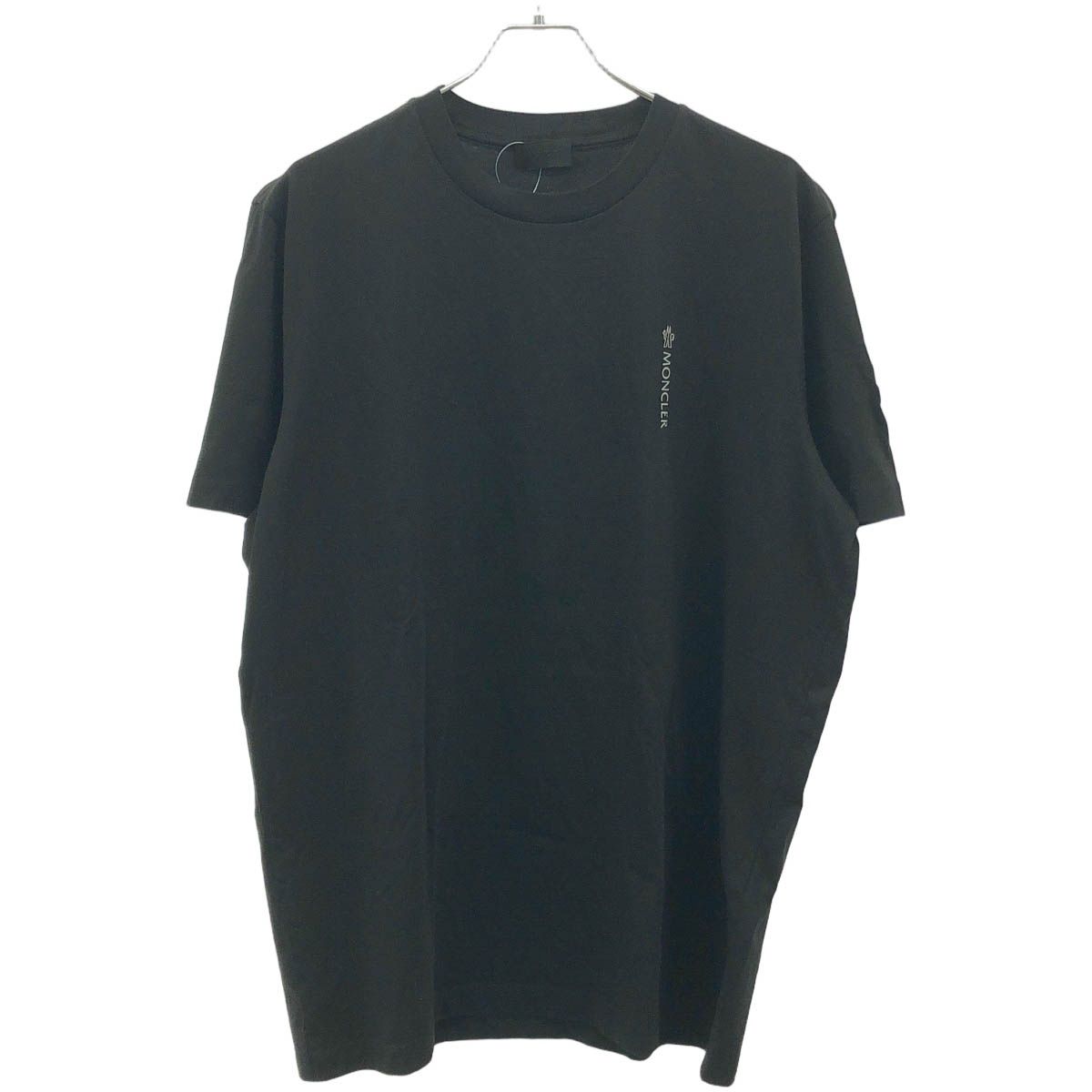MONCLER モンクレール SS-TSHIRT ロゴプリントクルーネックTシャツ I20918C00035 89A17 ブラック XL