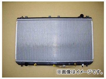 国内優良メーカー ラジエーター 参考純正品番：16400-20091 トヨタ マークＩＩクオリス MCV25W 2MZFE AT