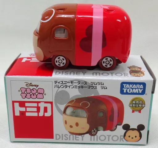 中古】トミカ TSUM TSUM -ツムツム- バレンタインミッキーマウス ツム