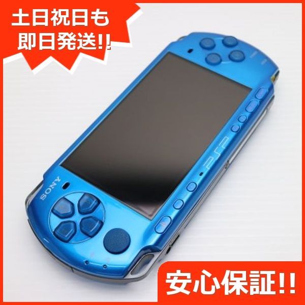 PSP-3000 バイブラント ブルー game SONY PlayStation Portable 本体 土日祝発送OK 03000