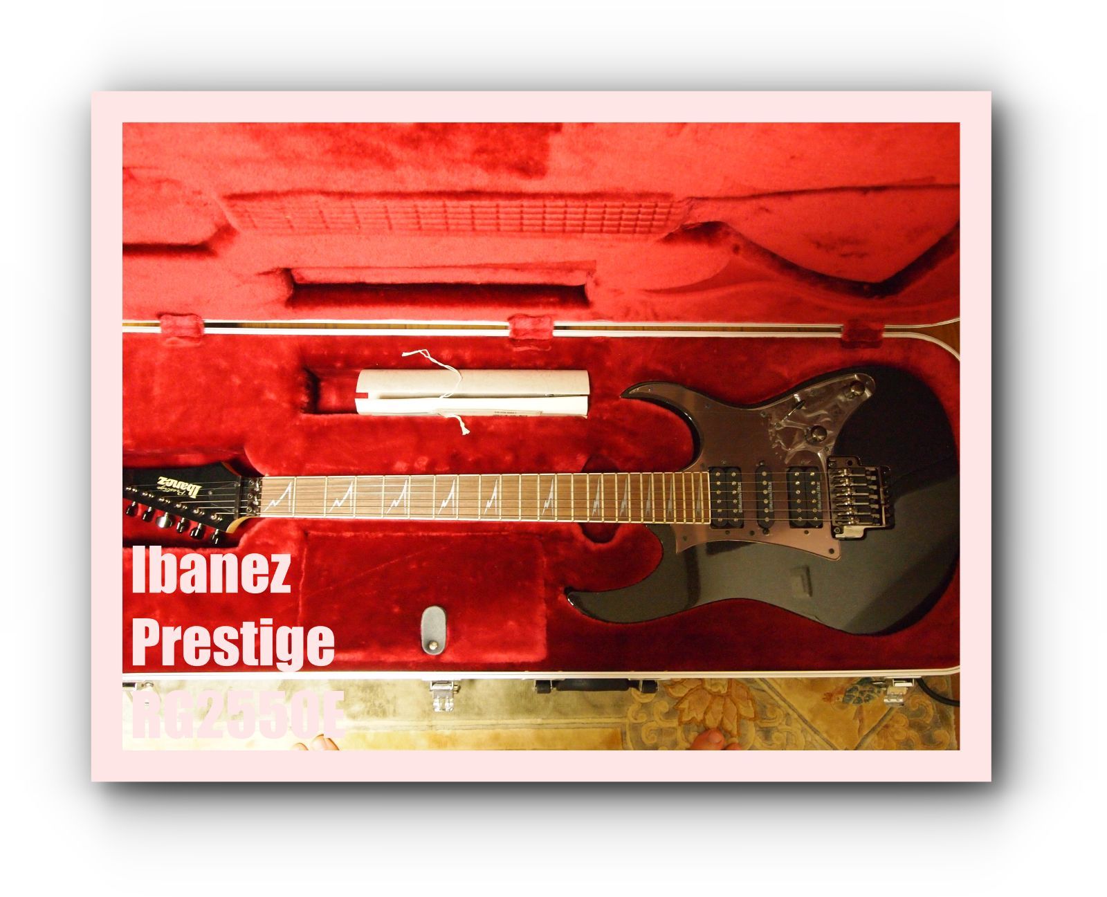 状態良好】Ibanez Prestige RG2550E エレキギター ハードケース付き 