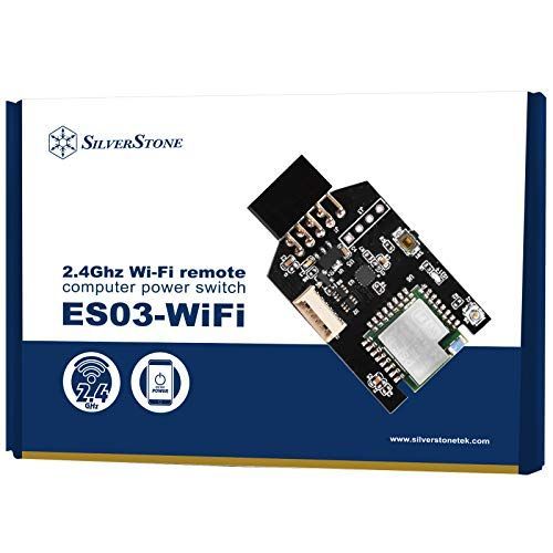 SilverStone 2.4Ghz Wi-Fiワイヤレス (スマートフォンで) POWERリモートスイッチSST-ES03-WiFi