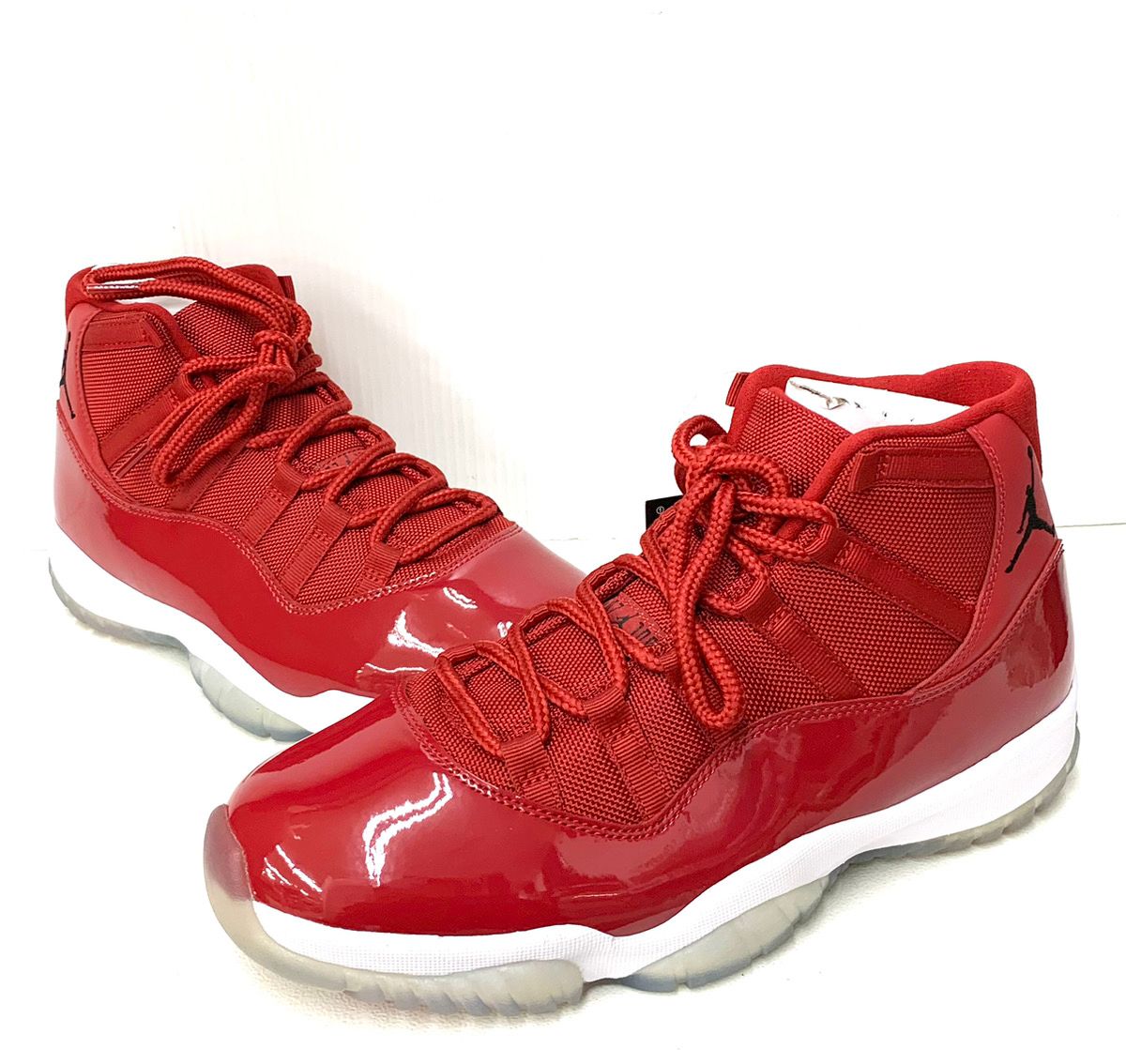 ナイキ NIKE エアジョーダン11 レトロ ウィン ライク 96 AIR JORDAN 11 RETRO 3 RETRO WIN LIKE 96  378037-623 メンズ靴 スニーカー ロゴ レッド 201-shoes559 - メルカリ