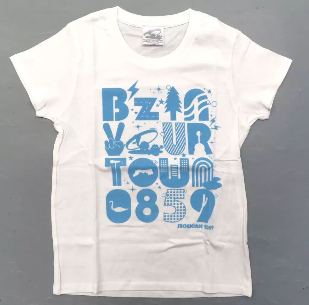 中古】Tシャツ B'z ご当地Tシャツ(0859) ホワイト レディース