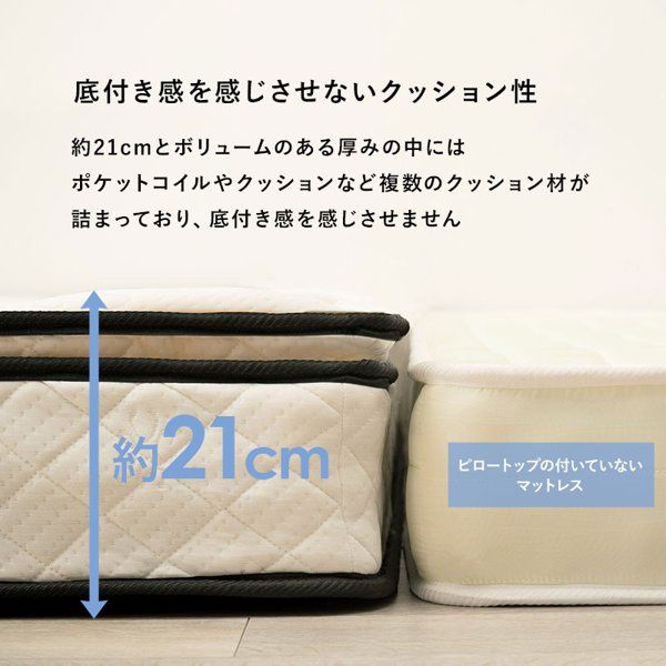 厚み21cm シンプル