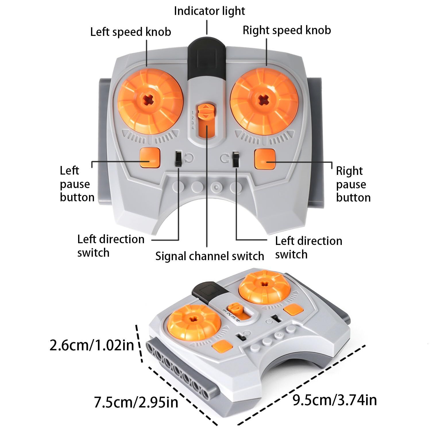 迅速発送】BrickBounty 16個のパワーファンクションモーターセット