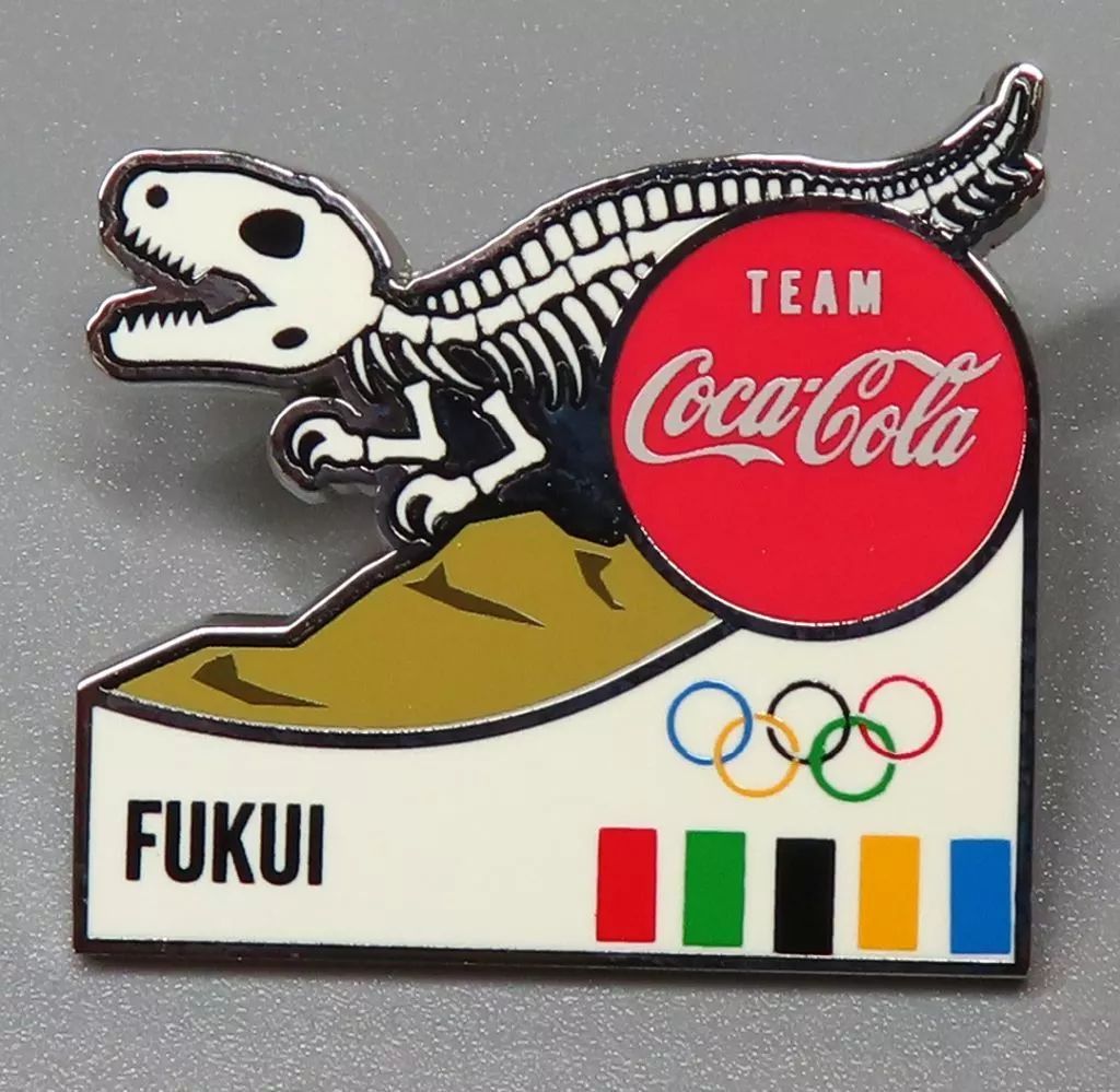 中古】バッジ・ピンズ 福井県 都道府県ピン コカ・コーラ 東京