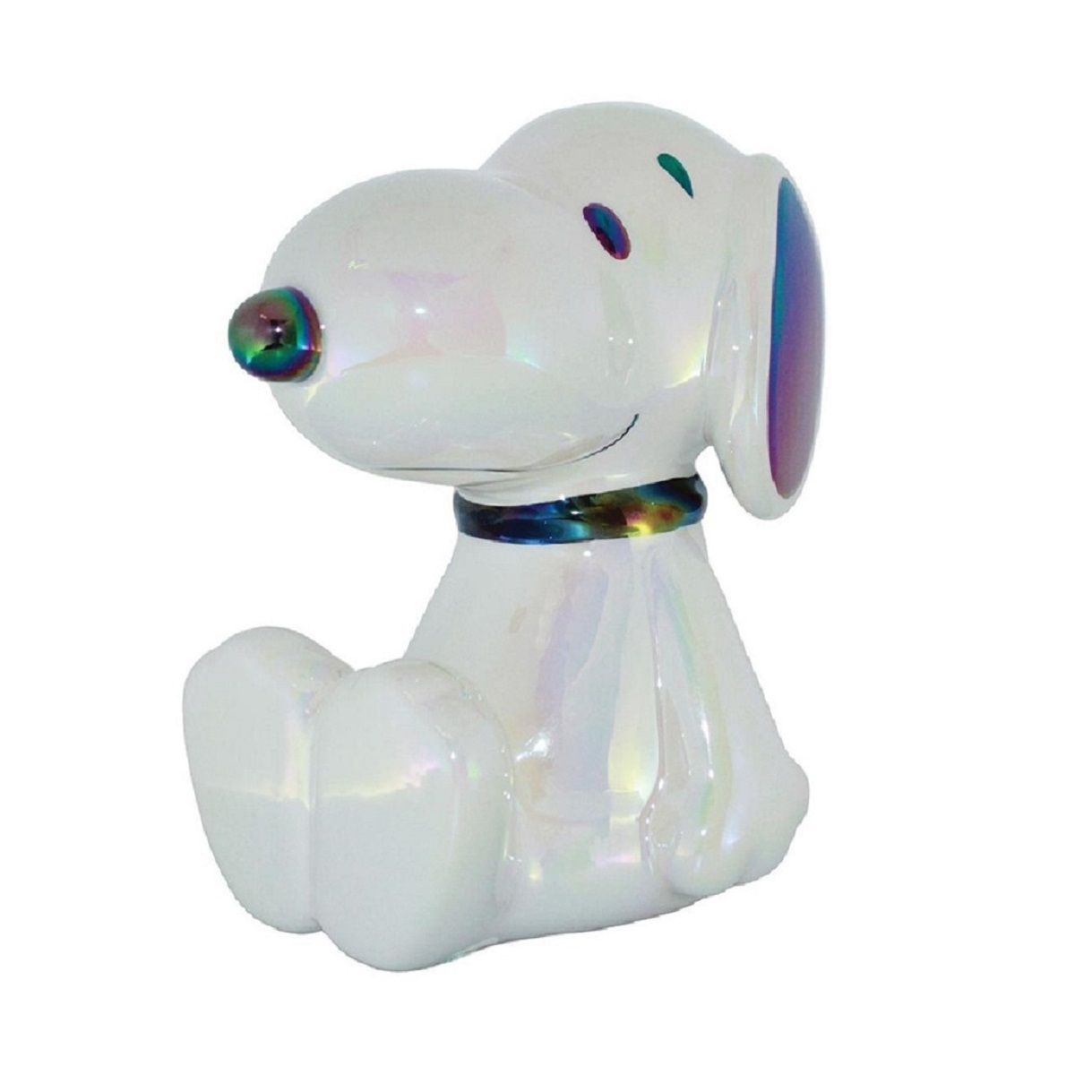 エネスコ enesco スヌーピー セラミックバンク 貯金箱 置物 雑貨 6017742 ピーナッツ 75周年