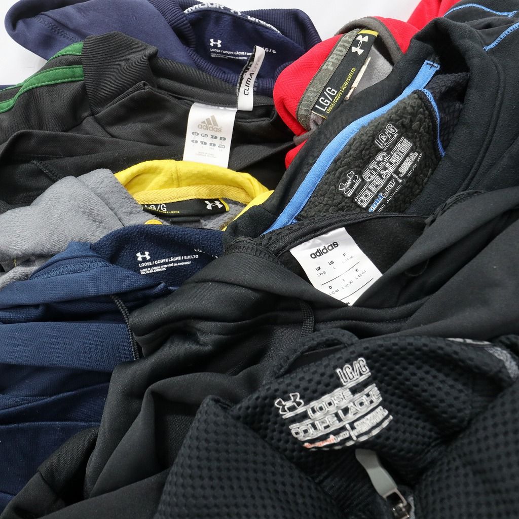古着卸 まとめ売り スポーツブランドMIX ポリ素材 スウェット 8枚