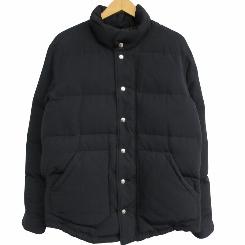 ノンネイティブ nonnative 18AW HIKER DOWN COAT C/N TUSSAH ダウンジャケット スナップボタン 黒 ブラック 1  約Mサイズ NN-JU3404 - メルカリ