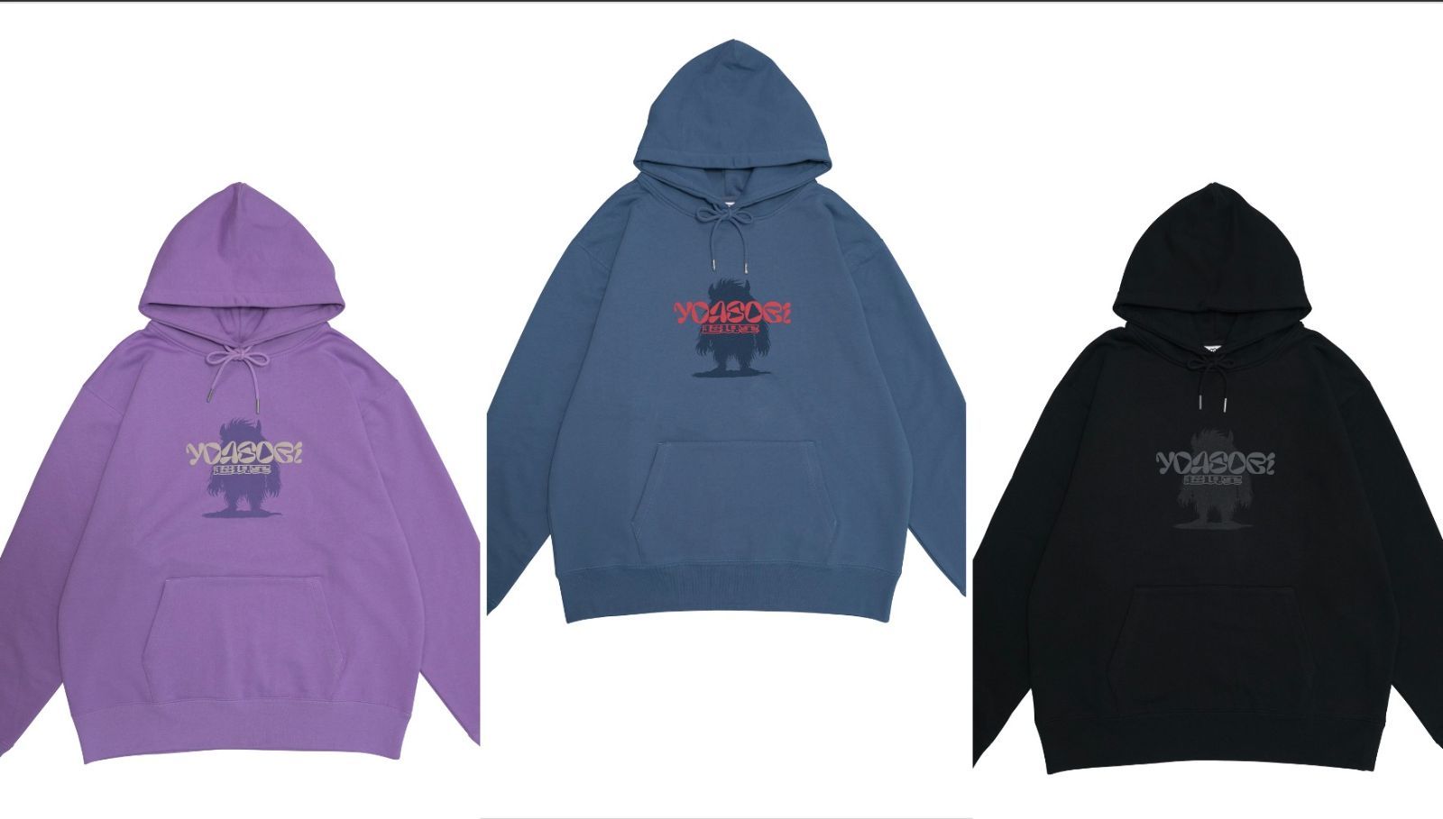 各色３枚セット 超現実Hoodie フーディー パーカー YOASOBI 超現実 ヨアソビ ライブグッズ 限定 - メルカリ