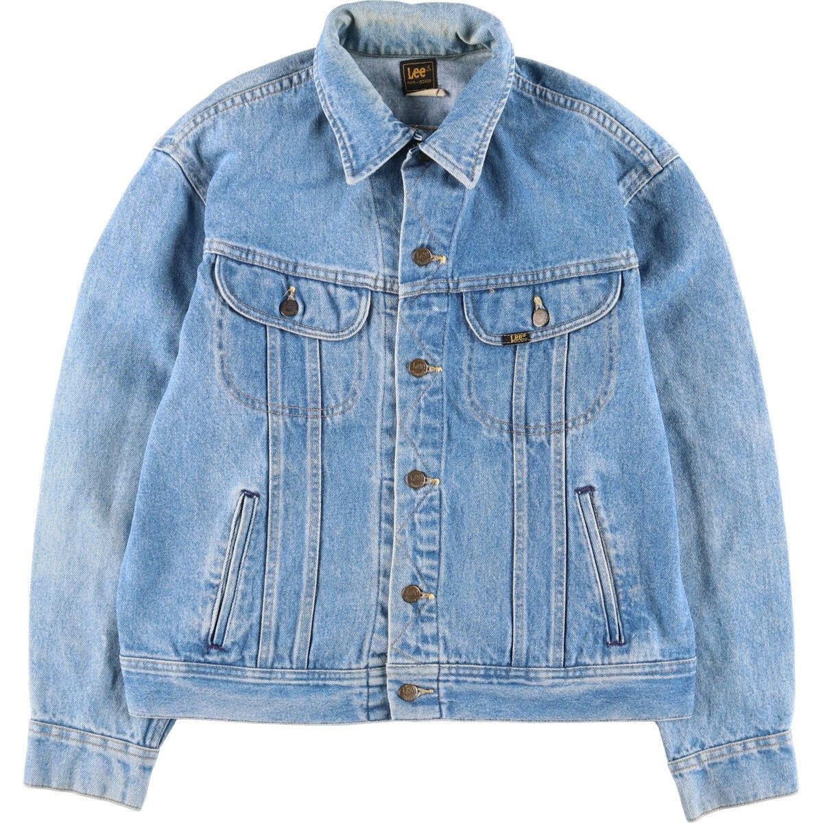 LEE デニム 古着 80年代 リー Lee RIDERS ライダース デニムジャケット Gジャン