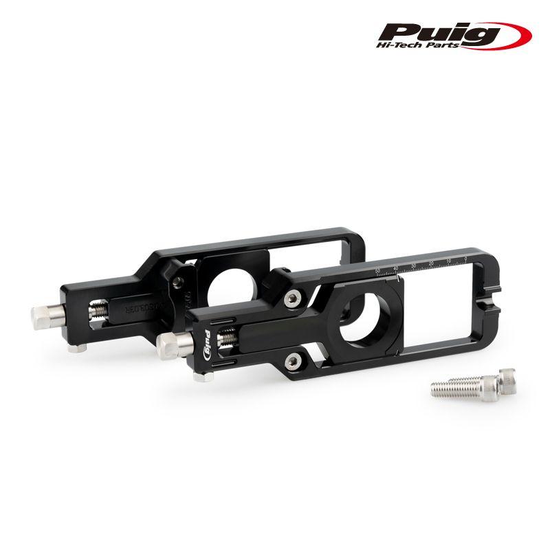Puig 21003N CHAIN TENSIONER BLACK SUZUKI GSX-R1000R 17-21 プーチ チェーン テンショナー