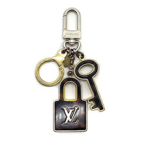 ルイヴィトン LOUIS VUITTON ポルトクレ コンフィダンス キーリング チャーム キーホルダー M65088
