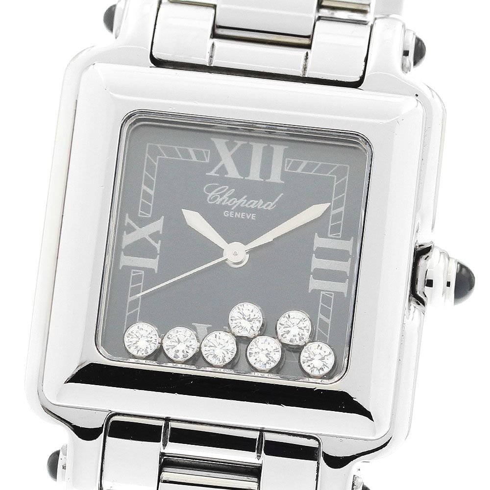 ショパール Chopard 27/8349-23 ハッピースポーツ 7Pダイヤ クォーツ  