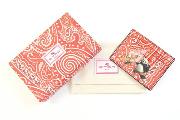 エトロ カードケース カンフーパンダ コラボ 1H769 - メルカリ