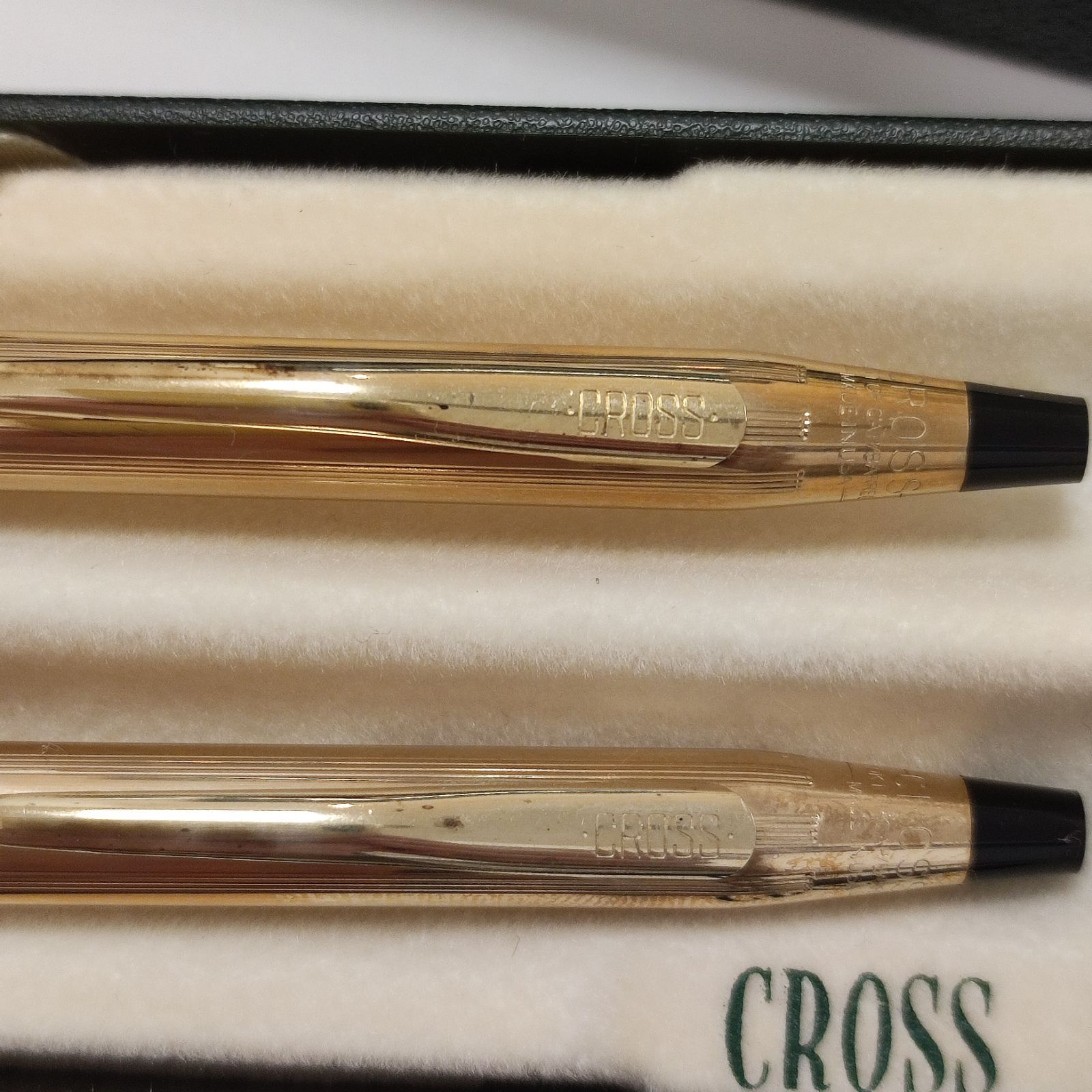 クロスクラッシック センチュリー ボールペン・シャーペンセット１０kt クロスクラッシック センチュリー ボールペン・シャーペンセット