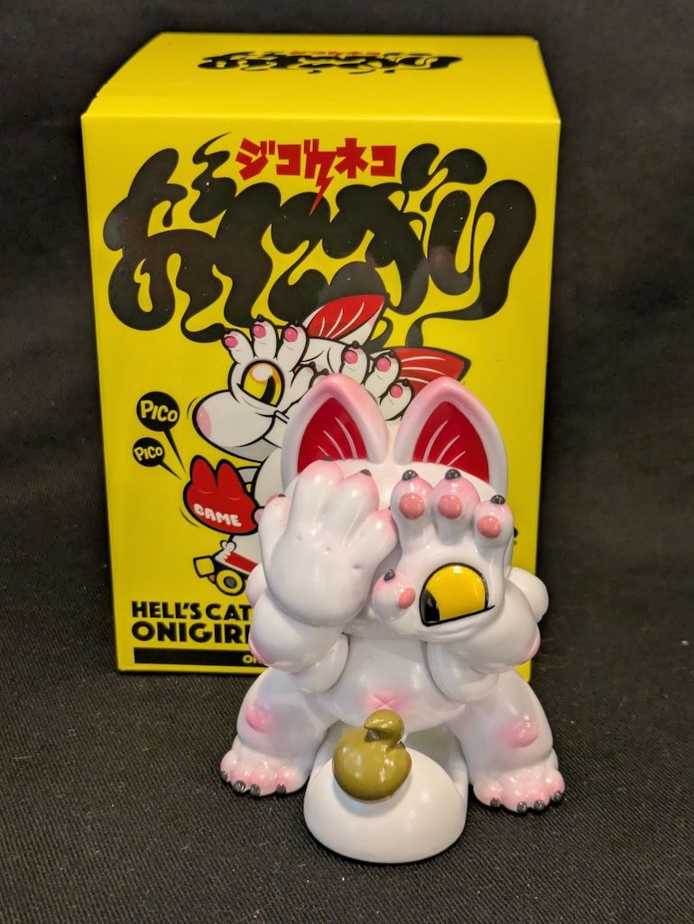 GRAPE BRAIN X EYE BOX TOY ジゴクネコおにぎり BLIND BOX