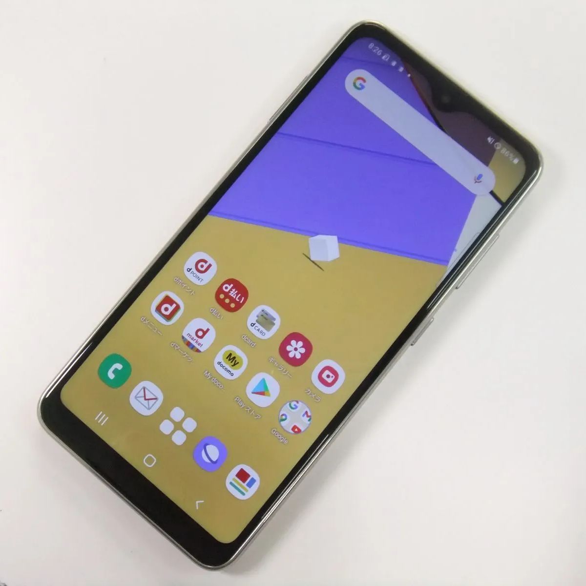【中古】 Galaxy A21 SC-42A ホワイト docomo SIMロック解除済