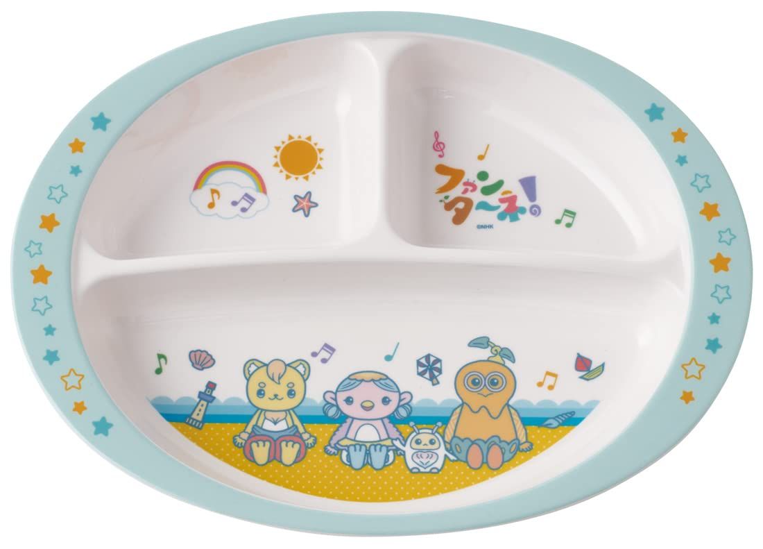 スケーター Skater 子ども用 プレート メラミン ランチプレート 皿 ファンターネ 750 ml M 370