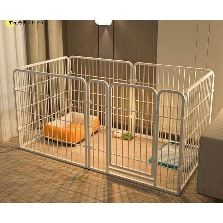 室内外犬用サークル ドア付き