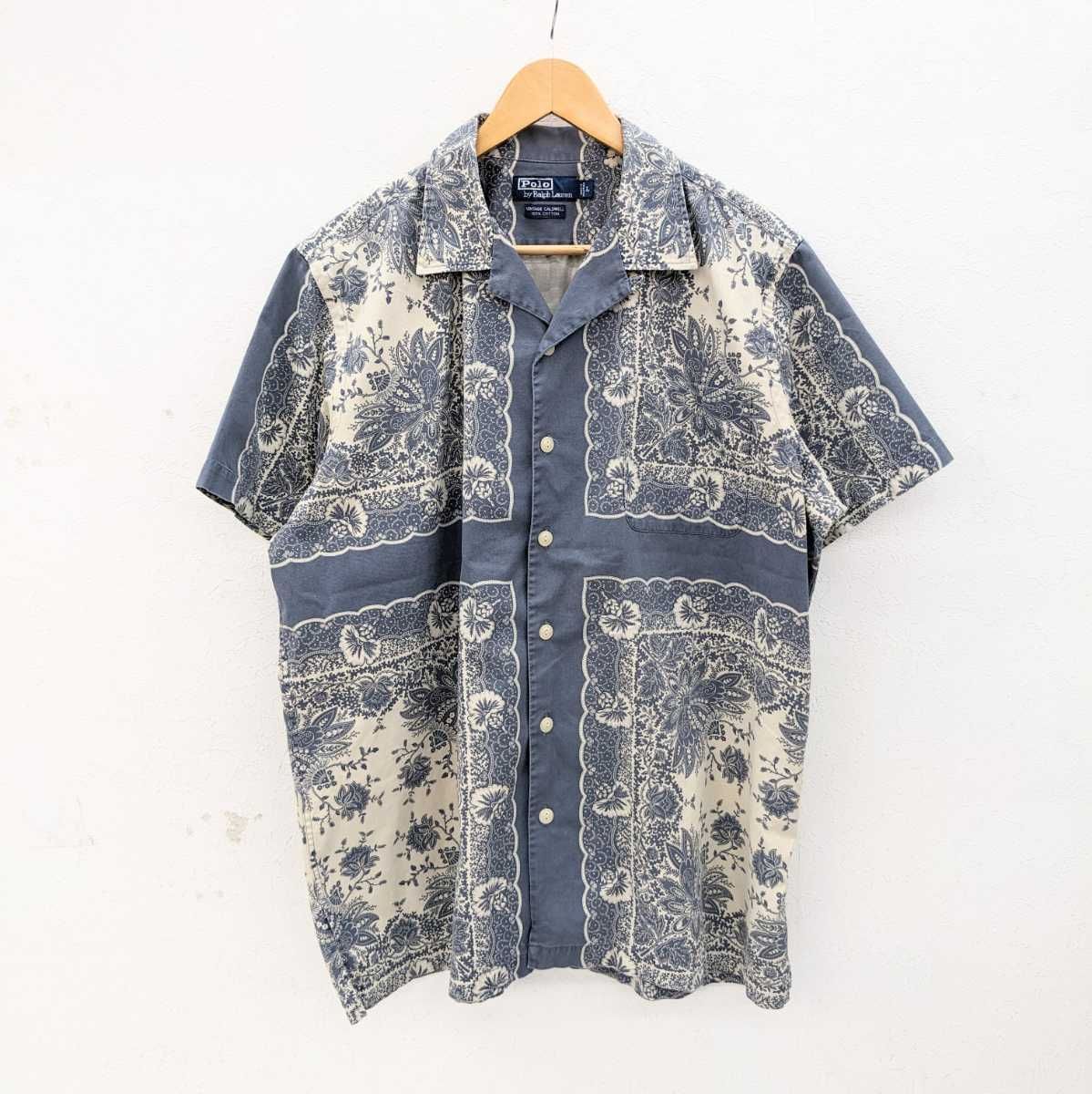 即発送可能】 Shirt Lauren Ralph Polo 90s CALDWELL ネイビー ...