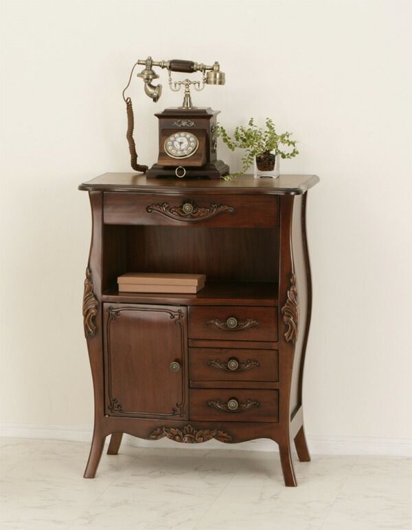 アンティーク 猫脚 キャビネット 電話台 楽天市場】チェスト