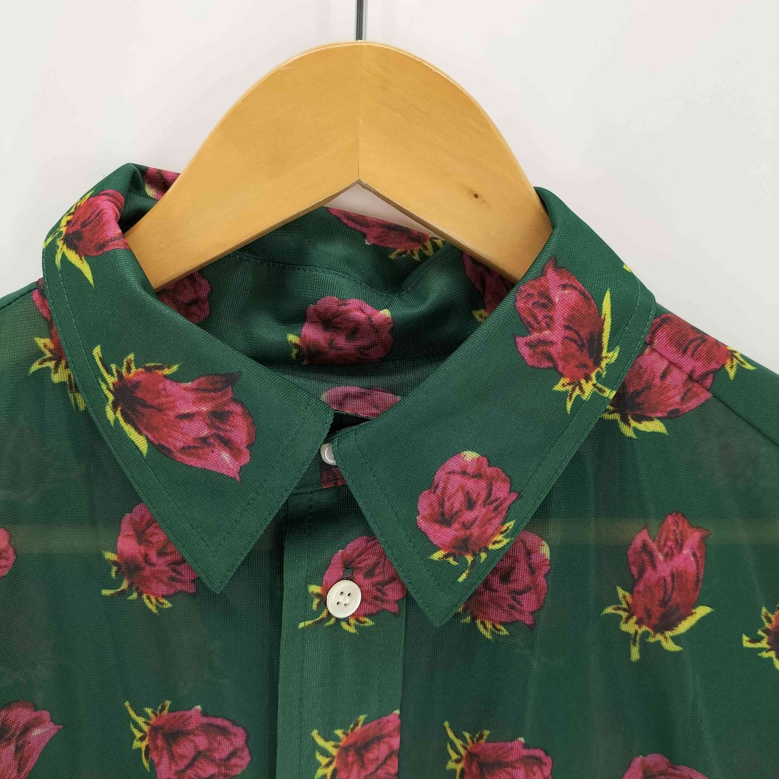 美品 2024SS MHL. マーガレットハウエル MARGARET HOWELL PJ STRIPE COTTON SHIRTING ST SHIRT 2/オフホワイト【2400014513523】 MARGARET HOWELL - 美品 2024SS MHL. マーガレットハウエル