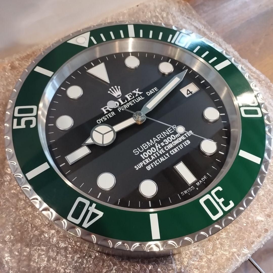 ロレックス　壁掛け時計　サブマリーナ ロレックス サブマリーナ 壁掛け ROLEX-MM輸入1 - メルカリ