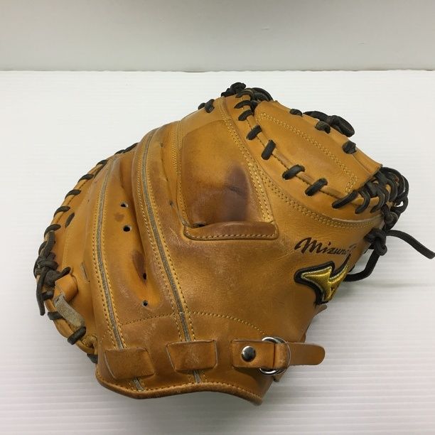 中古品 ミズノ MIZUNO ミズノプロ 硬式 キャッチャーミット 1AJCH14010 右投用 9612 - メルカリ