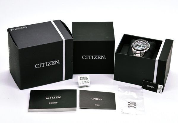 ☆箱保付！CITIZEN シチズン ATTESA アテッサ BY0094-52E ソーラー 