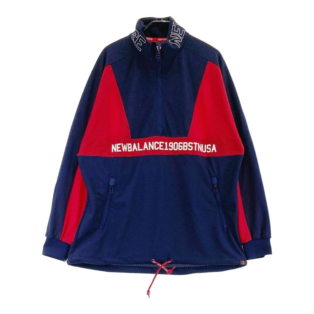 サイズ 4 NEW BALANCE GOLF ニューバランス ハーフジップ ブルゾン ネイビー系 240101423918 ゴルフウェア メンズ ストスト