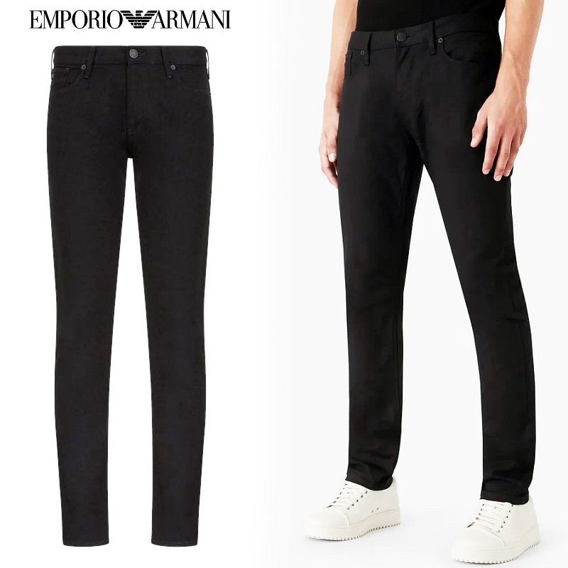 34 EMPORIO ARMANI ブラック ジーンズ size 29 | tradexautomotive.com