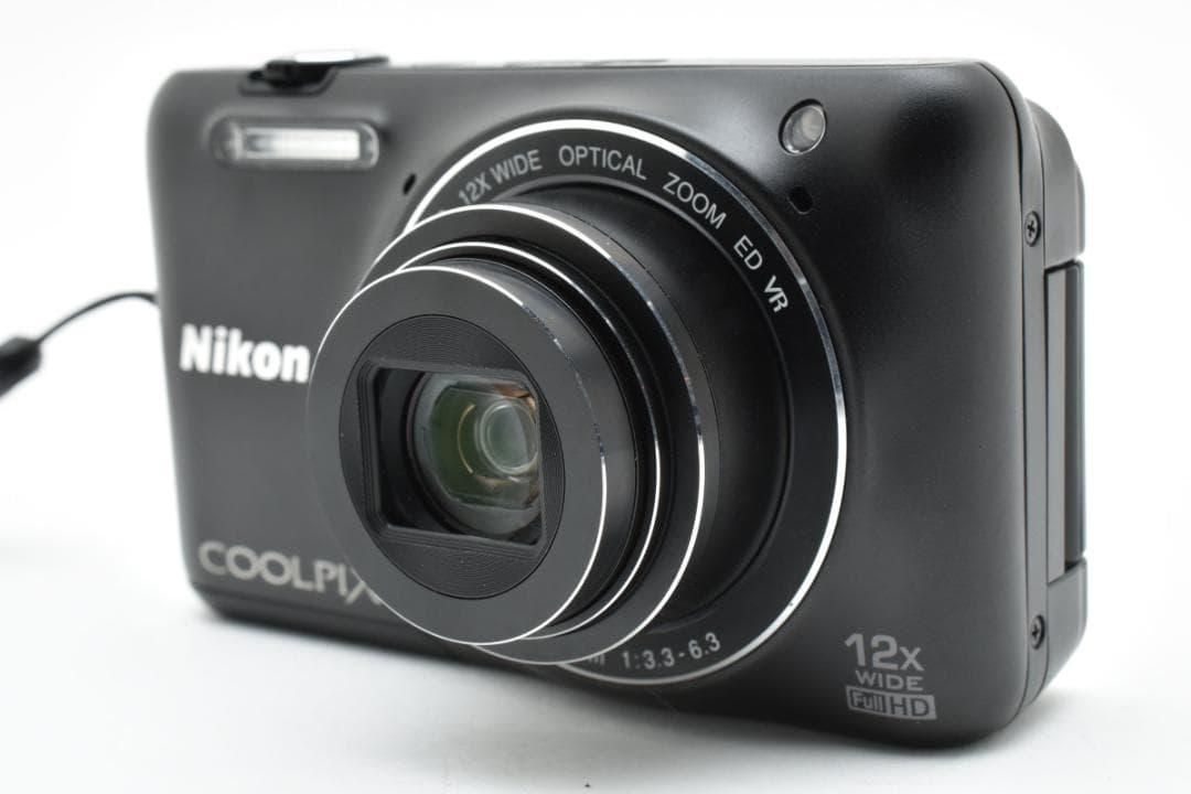 526 Nikon ニコン COOLPIX S6600 クールピクス ブラック デジタルカメラ