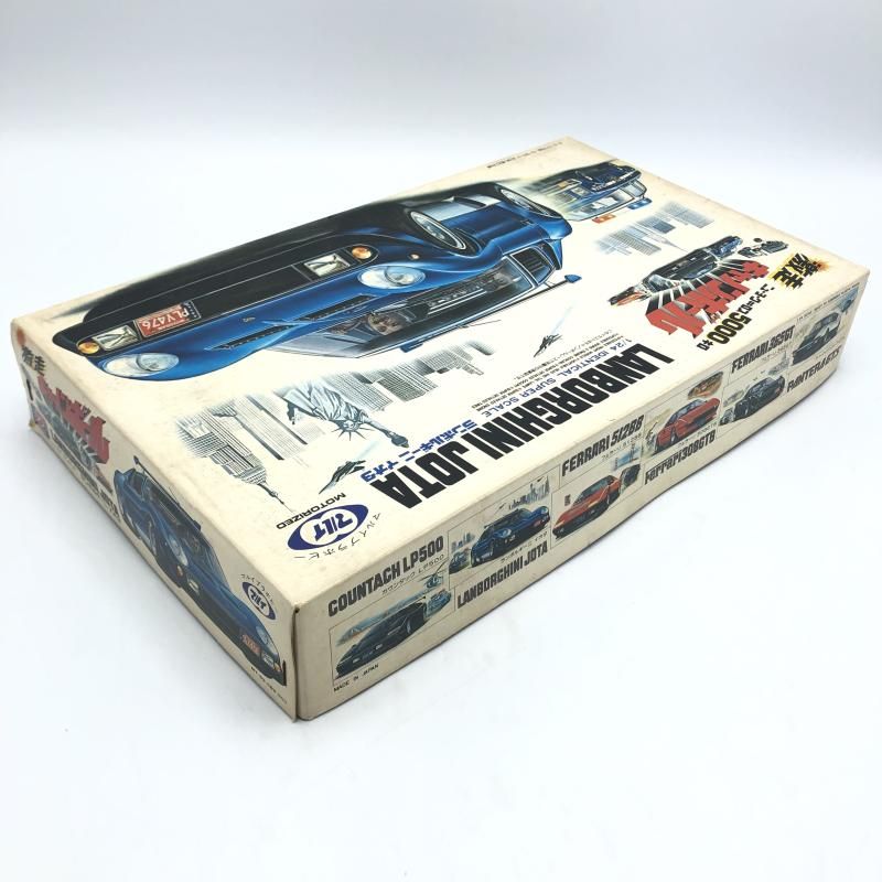 中古】ﾏﾙｲ 1/24 激走ｷｬﾉﾝﾎﾞｰﾙ ﾗﾝﾎﾞﾙｷﾞｰﾆ ｲｵﾀ 未組立品 ﾓｰﾀｰﾗｲｽﾞ